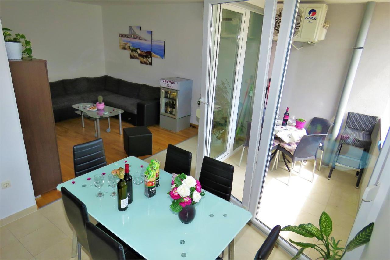 Apartment West Makarska Bagian luar foto